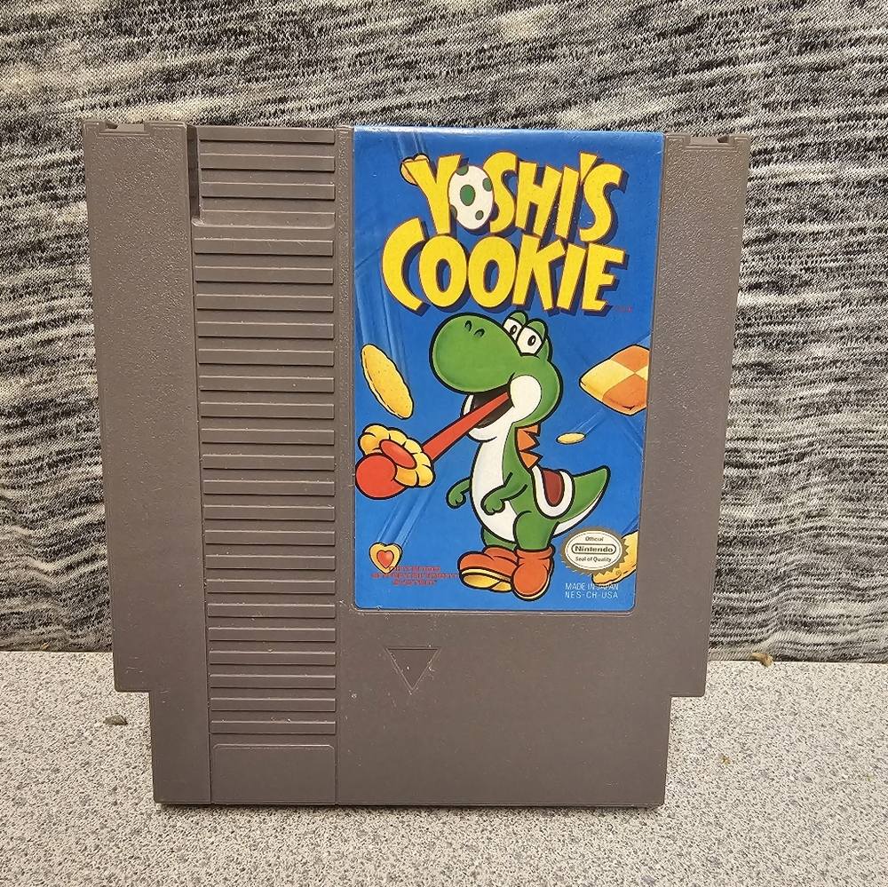 Nintendo Yoshi's Cookie Game Cartridge - Gray